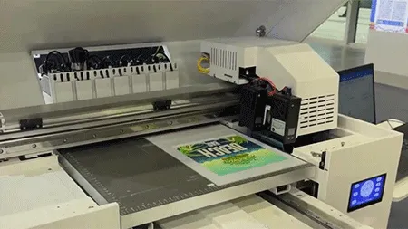 Table aspirante pour imprimante UV à plat
