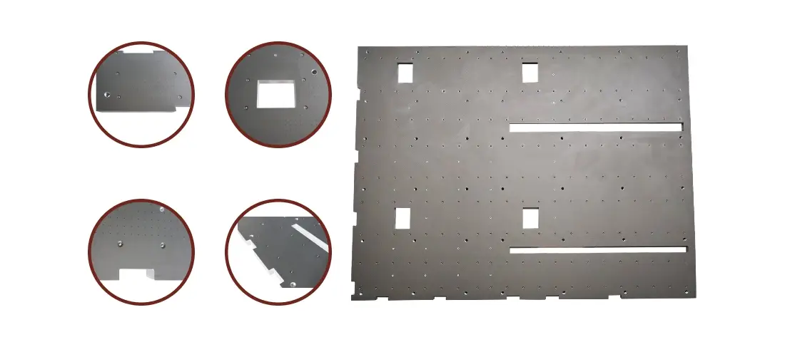 Table à vide en feutre, aspiration et flottaison à air