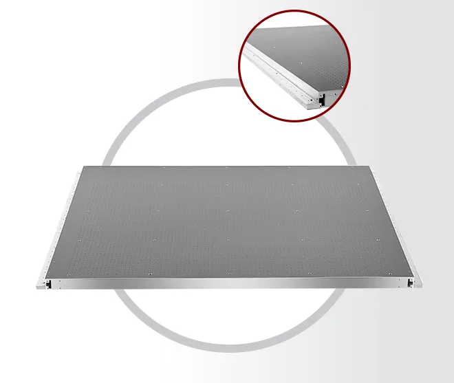 Plateau à dépression pour machine de découpe
