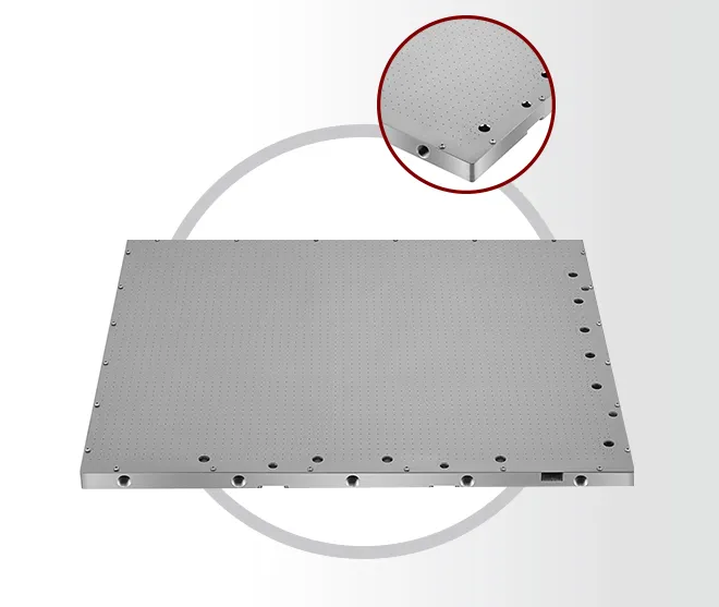 Plateau à dépression pour l'imagerie directe par laser (LDI)
