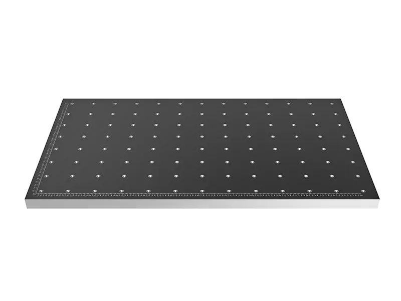 Table de maintien par le vide et coussin d’air